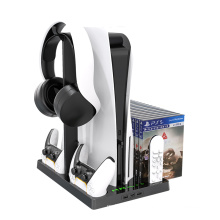 Support vertical avec support de casque pour PS5